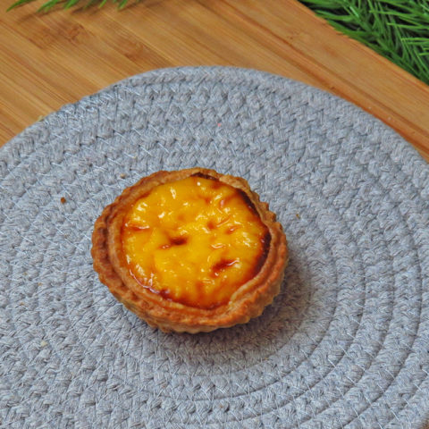 portuguese egg tart with frozen puff pastry portuguese egg tart with frozen puff pastry
